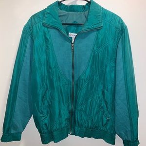 chaver silk windbreaker